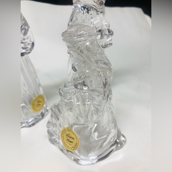 THREE WISE MEN CRYSTAL NATIVITY PIECES PRINCESS HOUSE CRYSTAL BRAND NEW WITH TAG - Picture 3 of 10